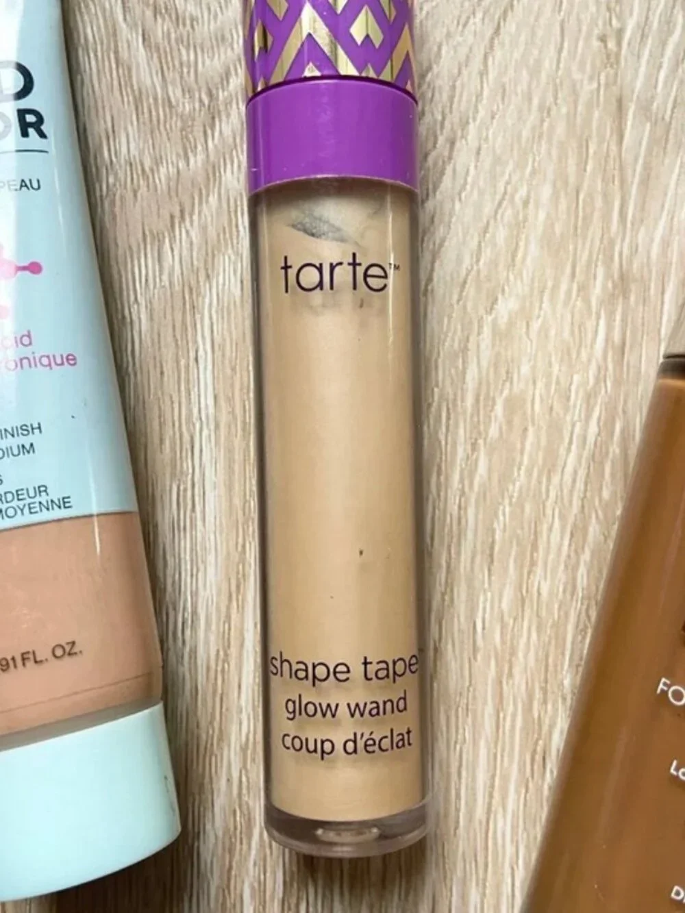 BUNDLE! Tarte Shape Tape Glow Wand, Loreal Lumi True Match, ELF Bronzing Drops +